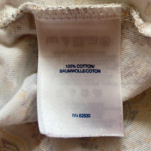 Lands End Mandala Medallion Print SZ Large V-Neck Top Cotton NEW w/o Tags - Picture 6 of 6